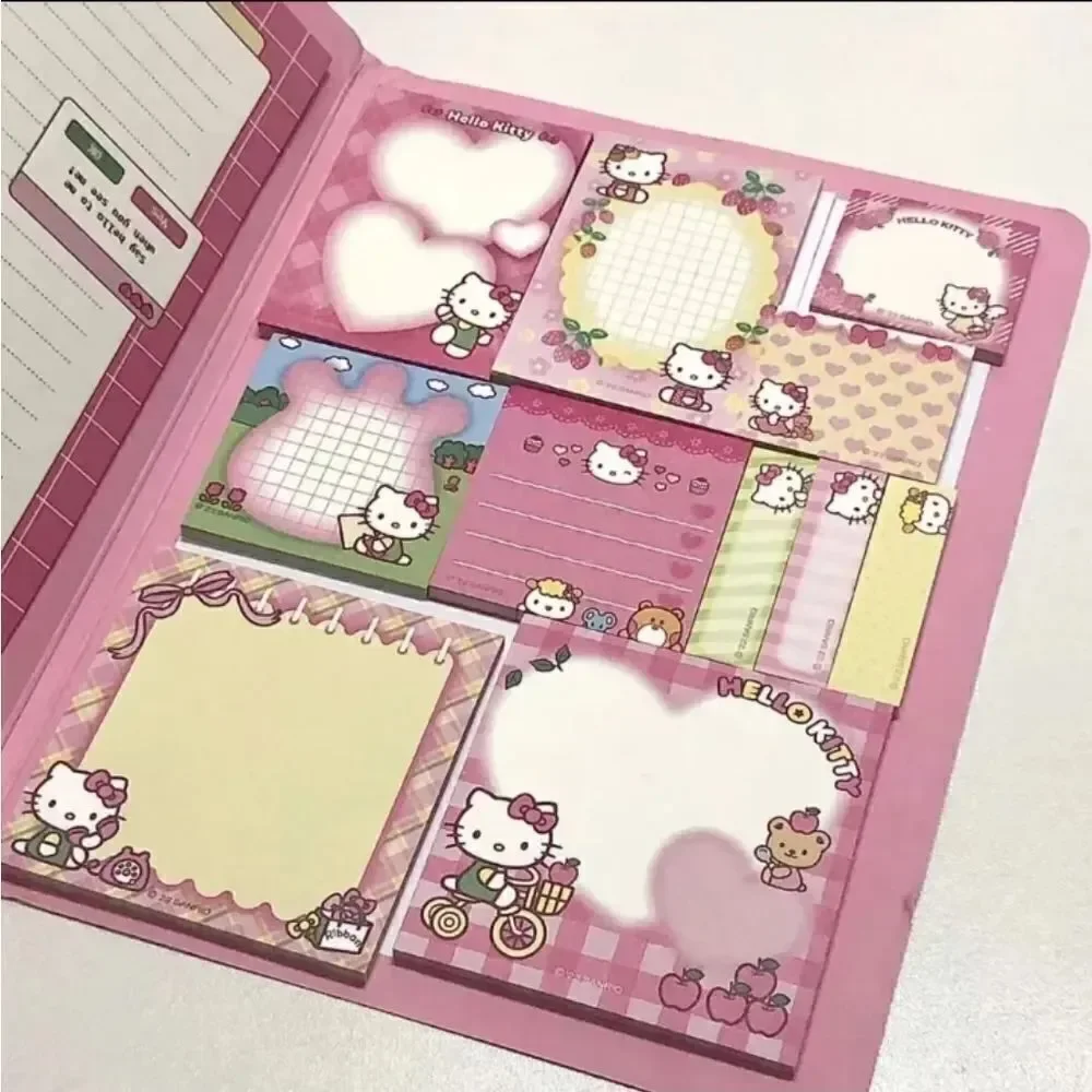 3 for $26 - Hello Kitty Memo Book- Set of Sticky Notes and Stationary Pa…
